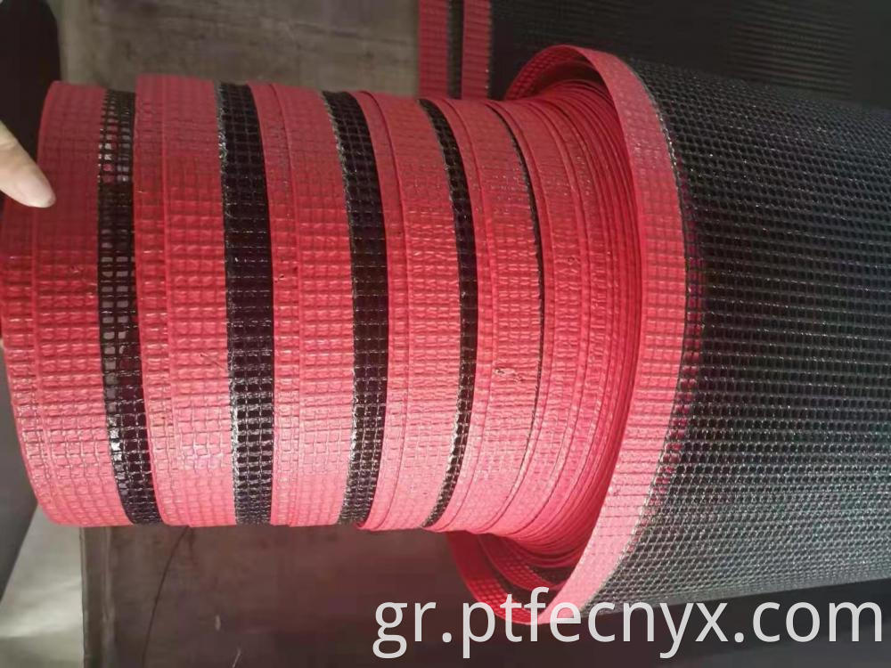 PTFE coated open mesh belt